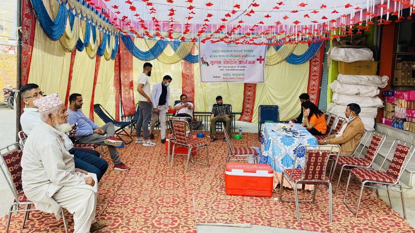 समृद्धि फाइनान्सको बुटवल शाखाद्धारा रक्तदान कार्यक्रम सम्पन्न