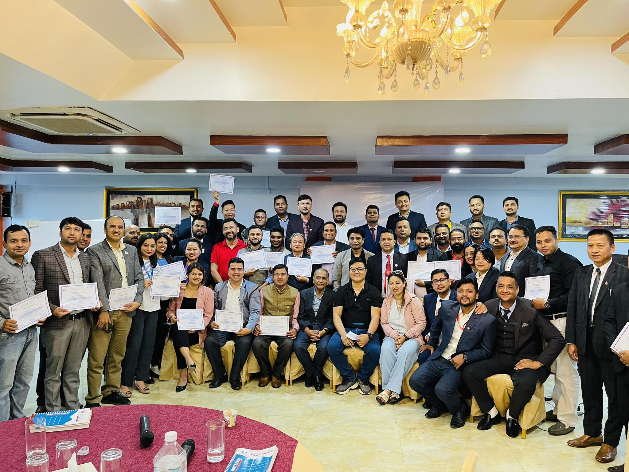 इन्स्योरेन्स इन्स्टिच्युटद्धारा ३ दिने अभिकर्ता रिफ्रेसमेन्ट तालिम सम्पन्न