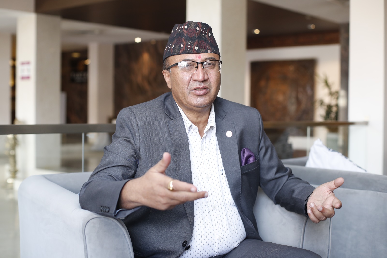वस्तुगत संघको क्षेत्राधिकार विस्तार र सम्मानित निजी क्षेत्र बनाउन मेरो उम्मेदवारी :उपाध्यक्षका प्रत्याशी ढकाल