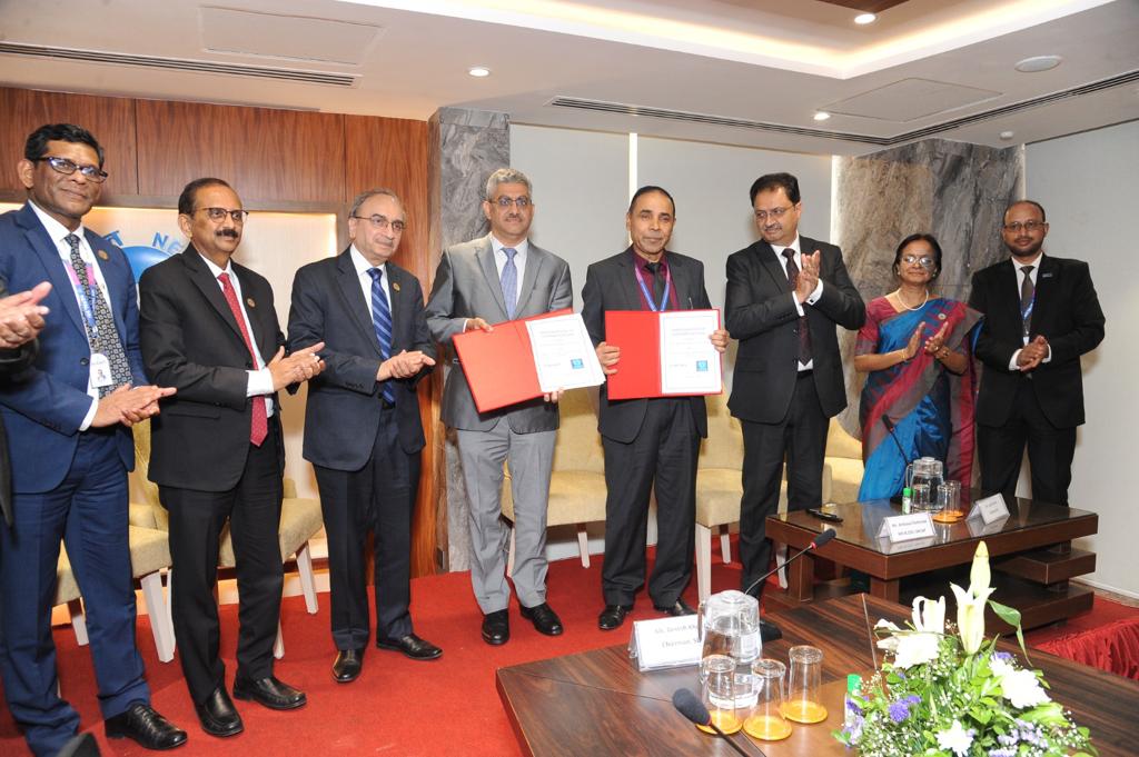 एसबीआई क्यापिटल मार्केट्स एसबिआइक्याप्स र नेपाल एसबिआई मर्चेन्ट बैंकिङ्गबीच सम्झौता