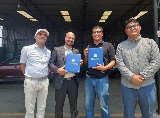 एनआईबीएल एस क्यापिटल र डियरवाक अटो सर्भिसबीच सम्झौता