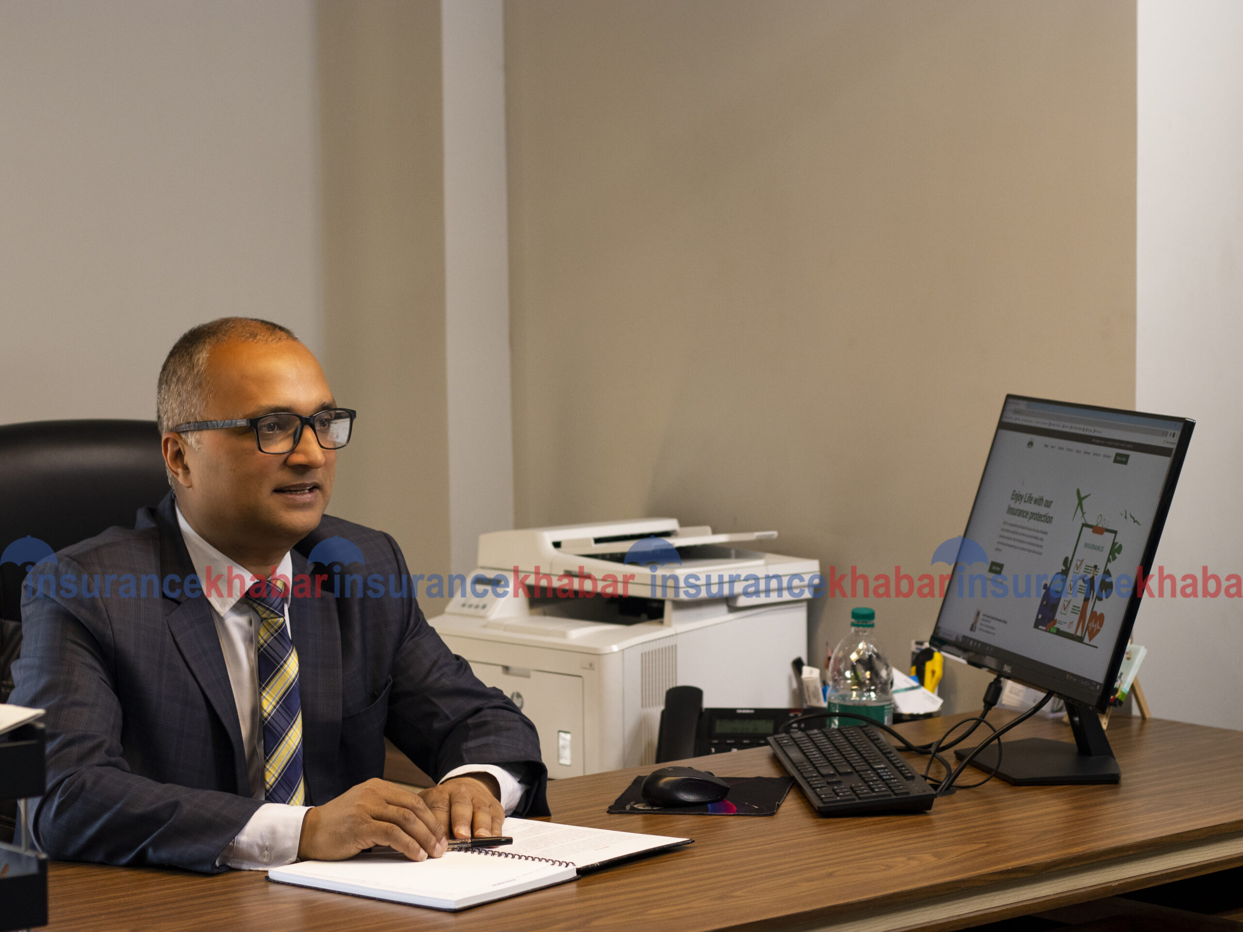 बाढीपहिरोको बीमा दाबीकै कारण लाभांश रोक्नुपर्ने अवस्था आउँदैनः सुद्युम्न उपाध्याय