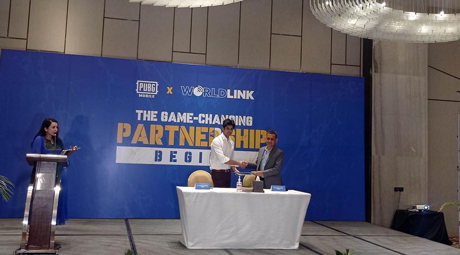 वर्ल्ड लिंकले गर्यो पब्जीसँग सम्झौता, उच्च गतिको इन्टरनेट उपलब्ध गराउने