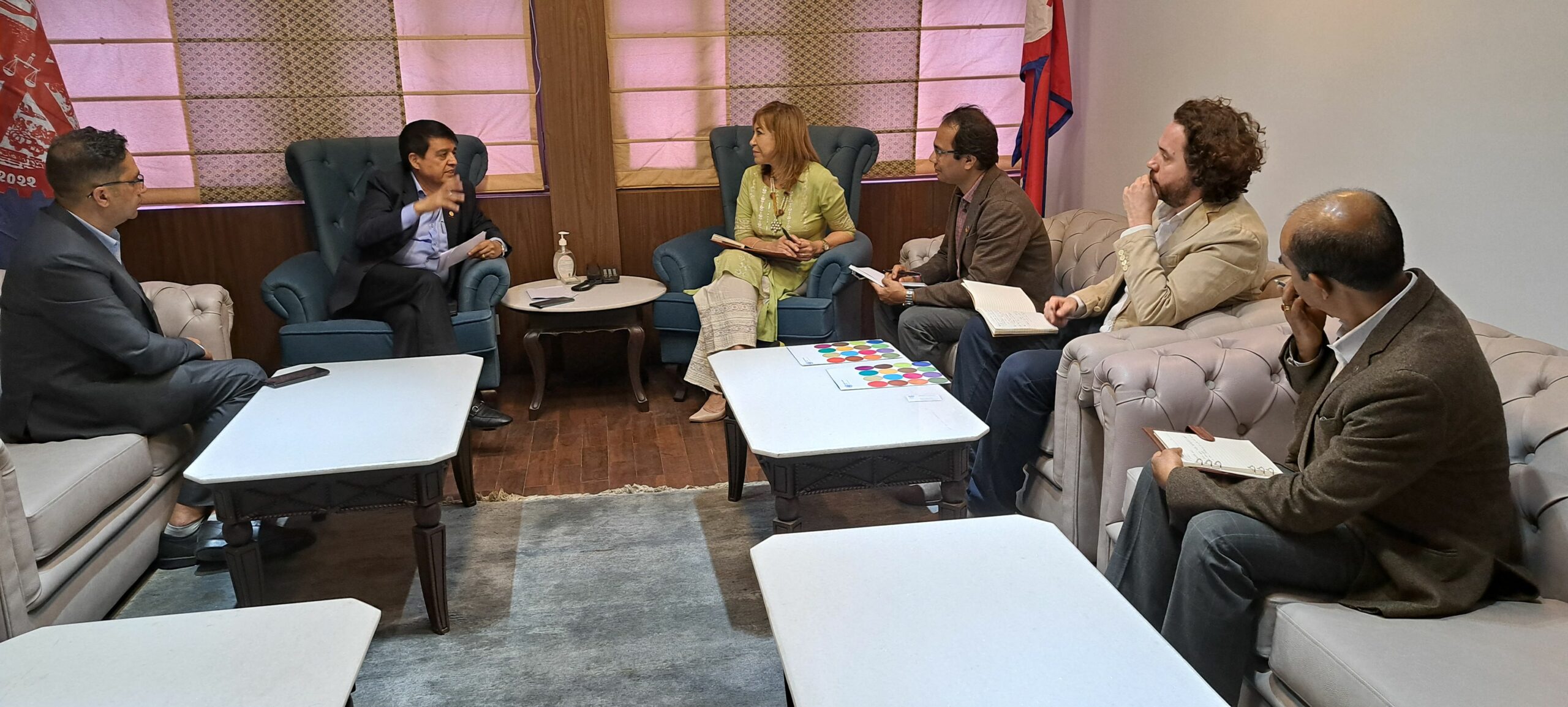 महासंघका अध्यक्ष र संयुक्त राष्ट्र संघ आवासीय संयोजक बीच सहकार्य गर्ने सहमति