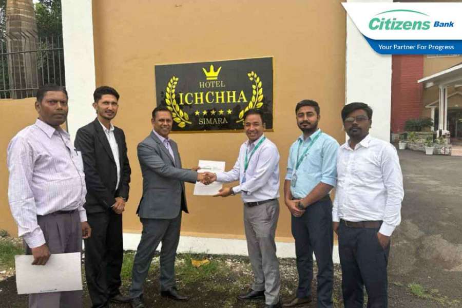 सिटिजन्स बैंकका ग्राहकले होटल इच्छामा आकर्षक छुट पाउने