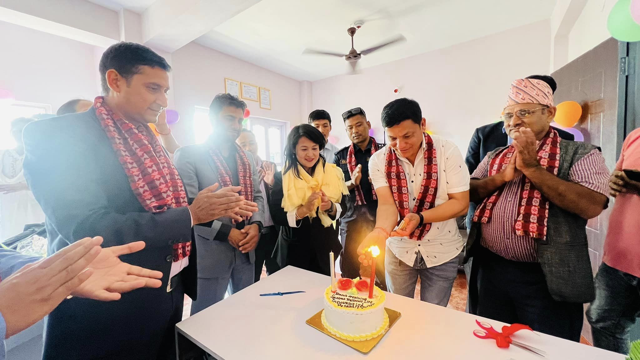 सानिमा रिलायन्स लाइफको मनहरी शाखा कार्यालय विस्तार