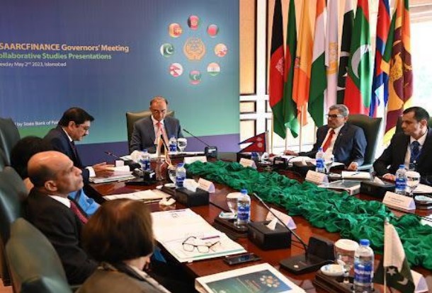 ४३ औं सार्कफाइनान्स गभर्नर मिटिङ एण्ड सिम्पोसिसम २०२३ मा गभर्नर अधिकारीको सहभागीता