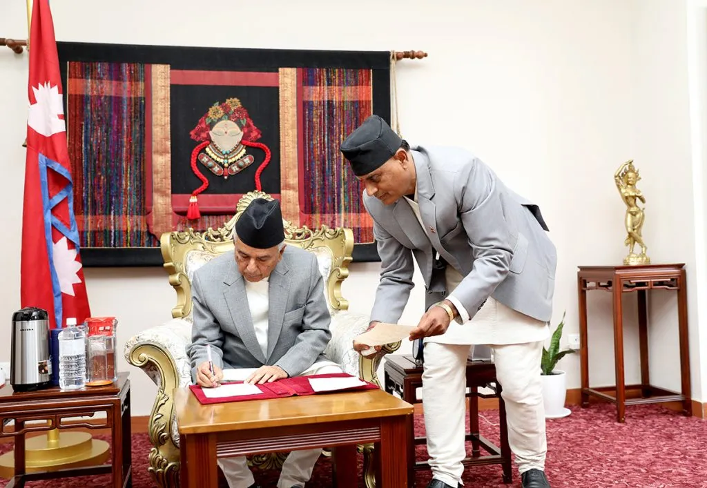 राष्ट्रपति पौडेलद्वारा मुलुकी संहिता संशोधन सम्बन्धी अध्यादेश जारी