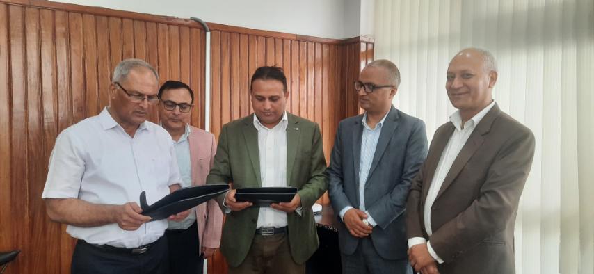 सानिमा जिआइसीका नवनियुक्त अध्यक्ष कयालले लिए सपथ