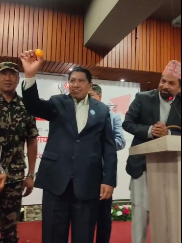 रिपब्लिक मिडियाको आइपिओ बाँडफाँड सम्पन्न, गृहमन्त्री श्रेष्ठले गरे गोलाप्रथा