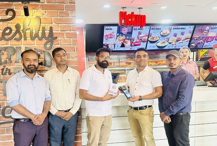 माछापुच्छ्रे बैंक र केएफसी आउटलेटबीच व्यवसायिक सम्झौता