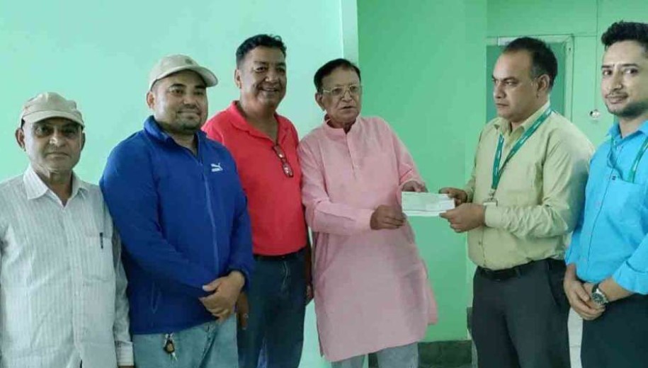 जेष्ठ नागरिक क्लव भवन निर्माणमा सिटिजन्स बैंकको आर्थिक सहयोग