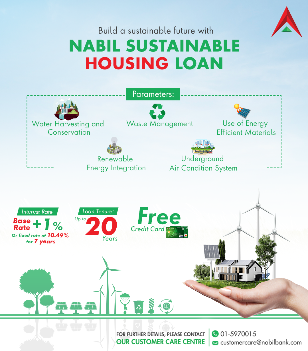 विश्व वातावरण दिवसको अवसरमा नबिल बैंकले ल्यायो ‘नबिल दिगो घर कर्जा योजना