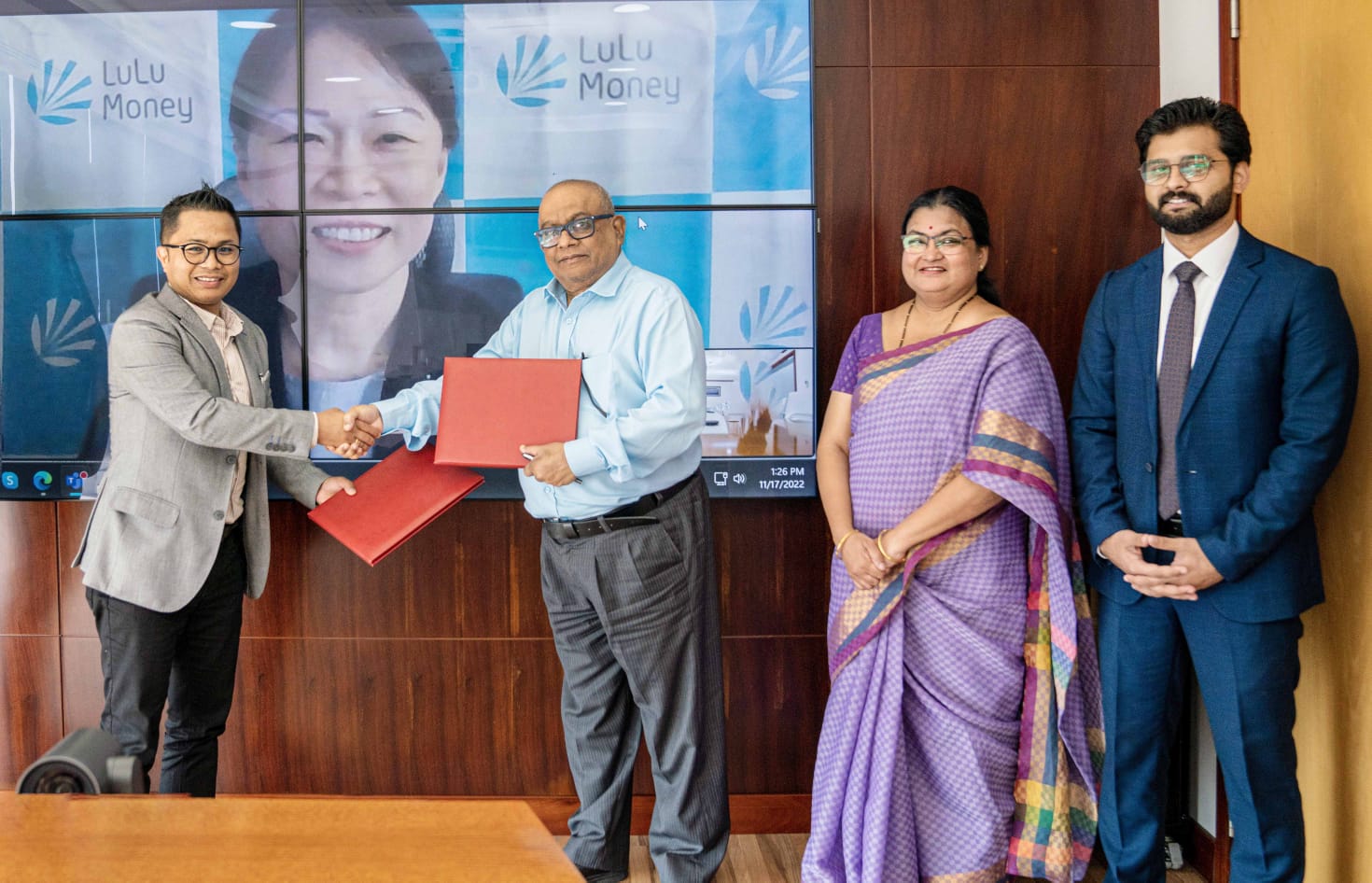 ईसेवा मनि ट्रान्सफर र लुलु मनीवीच रेमिट्यान्स भुक्तानी सम्झौता