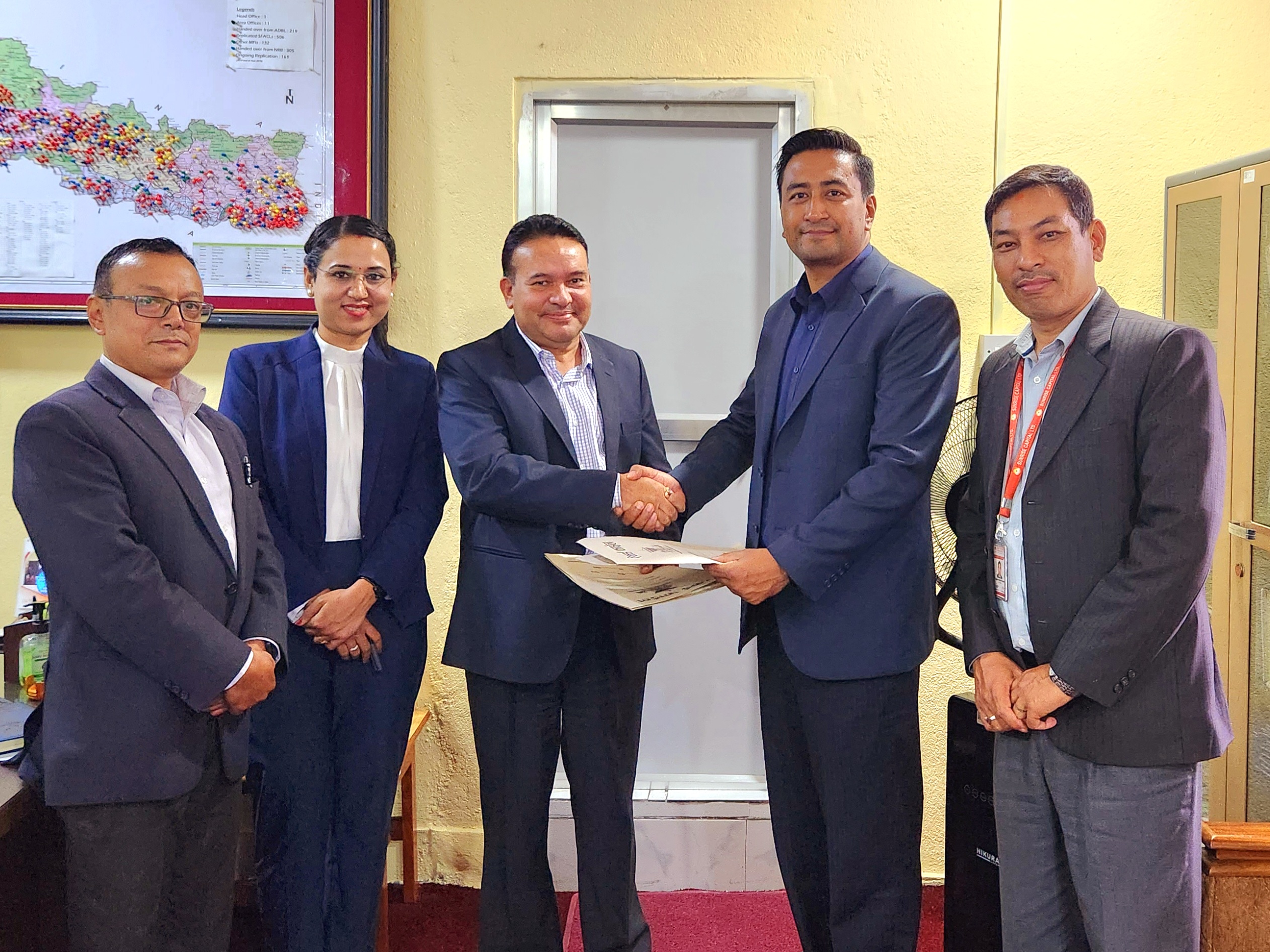 साना किसान विकास लघुवित्तको शेयर रजिष्ट्रारमा सनराइज क्यापिटल नियुक्त