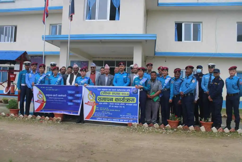 कोशी प्रदेश स्तरीय ट्राफिक सप्ताह कार्यक्रम सम्पन्न