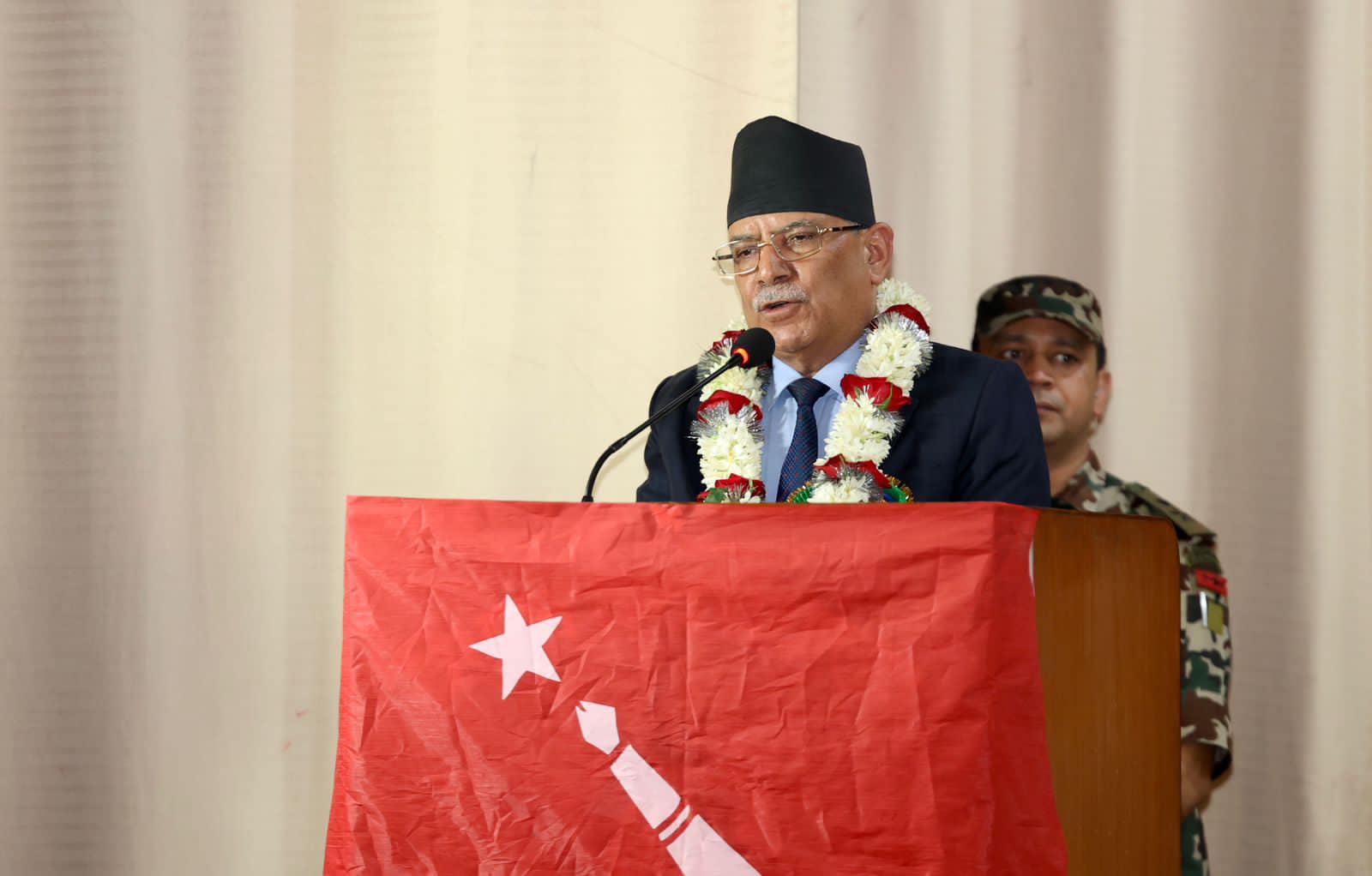 भ्रष्टाचारविरूद्ध सतिसालझैं उभिन्छु : प्रधानमन्त्री प्रचण्ड