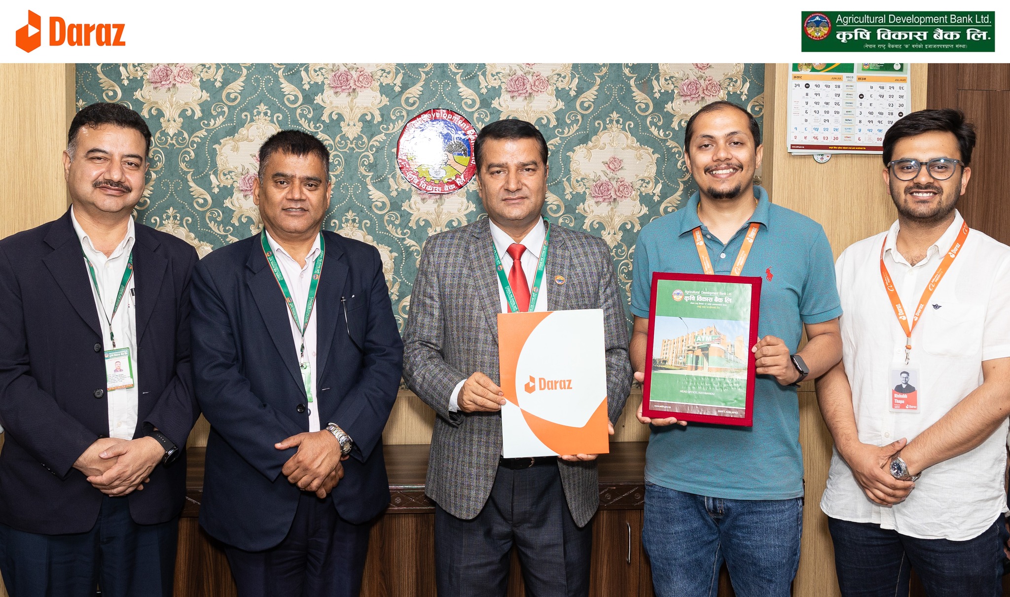 महाबचत बजार अभियानको लागि दराजसँग कृषि विकास बैंकको सम्झौता