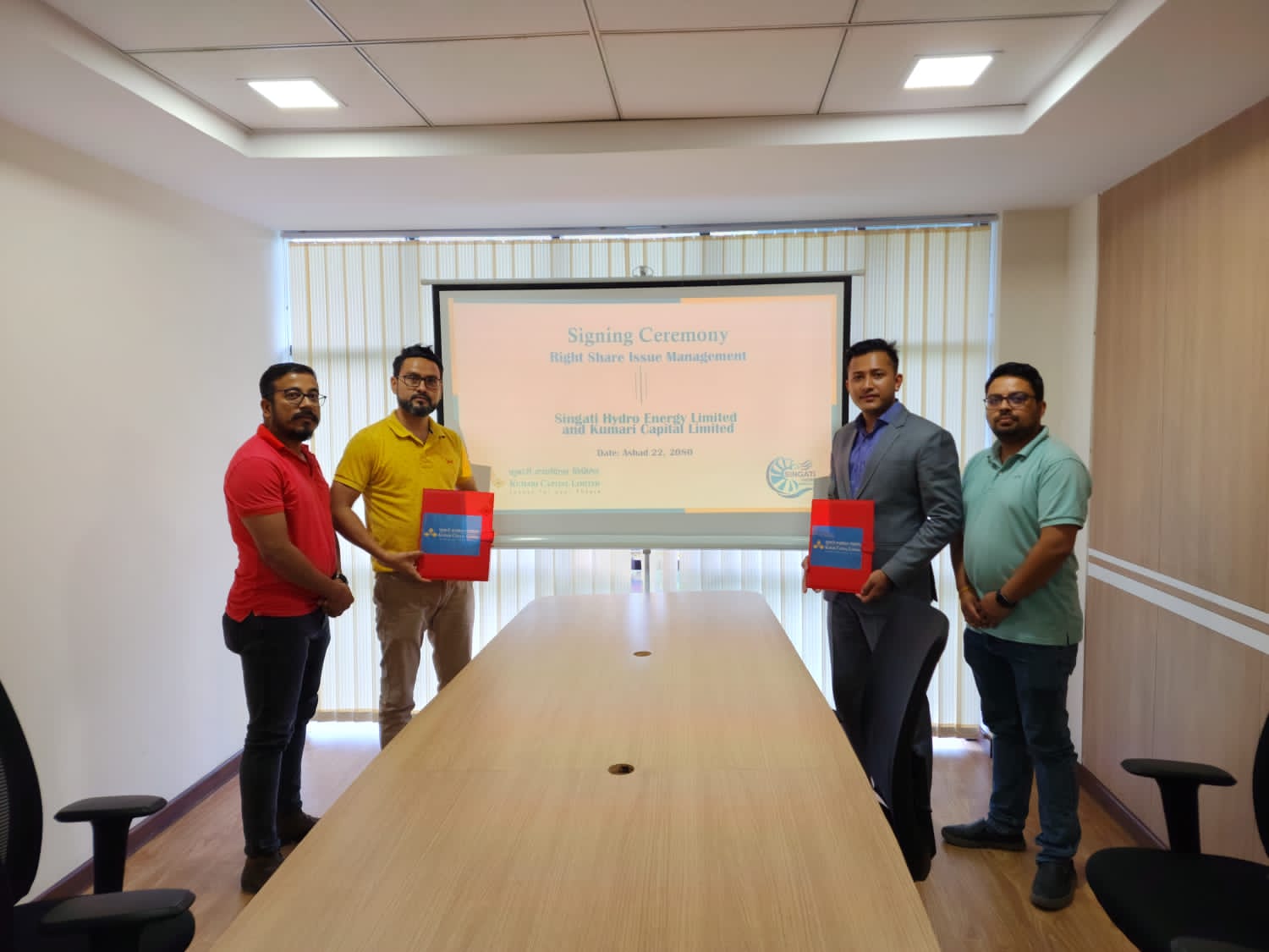 सिंगटी हाईड्रोले हकप्रद जारी गर्ने, विक्री प्रबन्धकमा कुमारी क्यापिटल नियुक्त