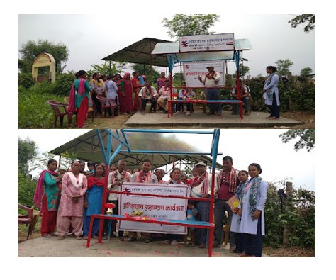 ग्लोवल आइएमई लघुवित्तको सहयोगमा तुलसीपुरमा प्रतिक्षालय निर्माण