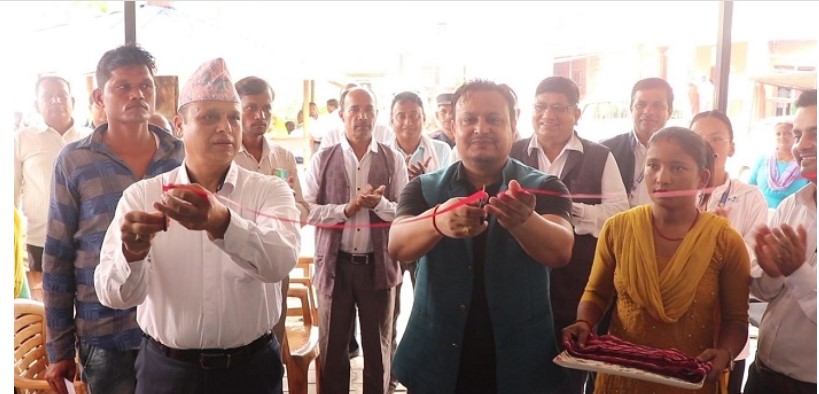 जिल्ला प्रशासन कार्यालयमा राष्ट्रिय वाणिज्य बैंकको एक्सटेन्सन काउन्टर विस्तार