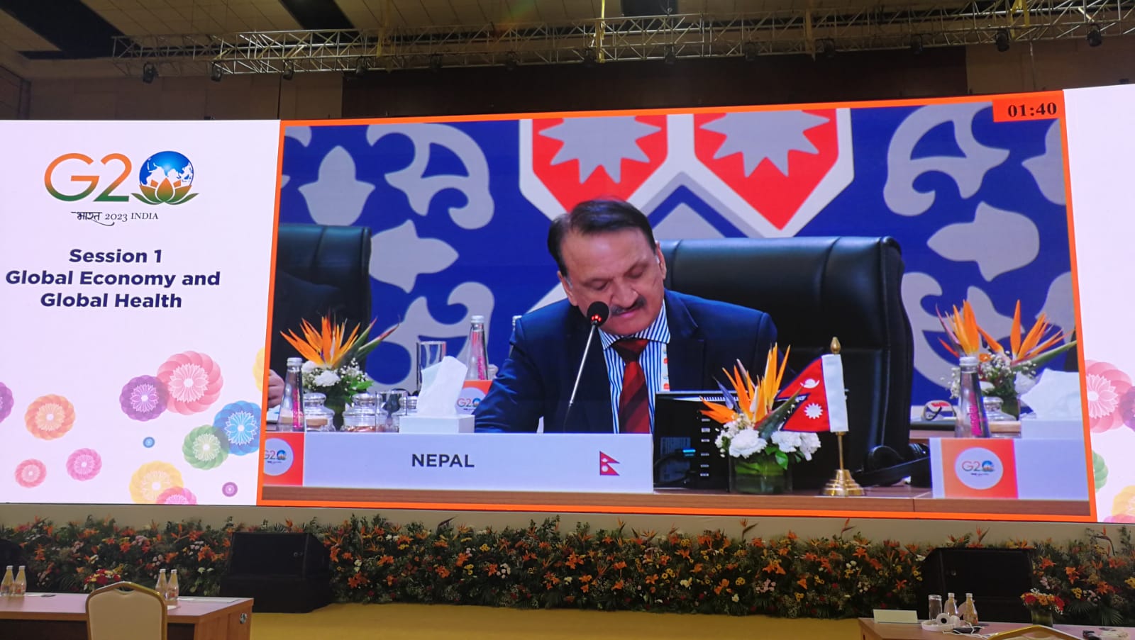 दीगो विकास लक्ष्य हासिल गर्न अल्प विकसित मुलुकलाई ठूलो चुनौति छ : अर्थमन्त्री डा. महत