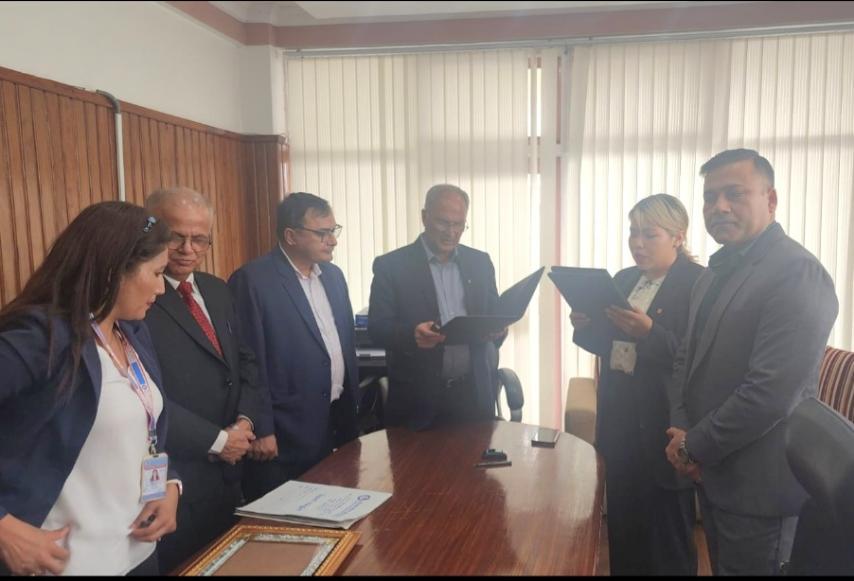 प्रभु महालक्ष्मी लाइफकी नवनियुक्त अध्यक्ष शिक्षा भट्टचनले लिइन् सपथ