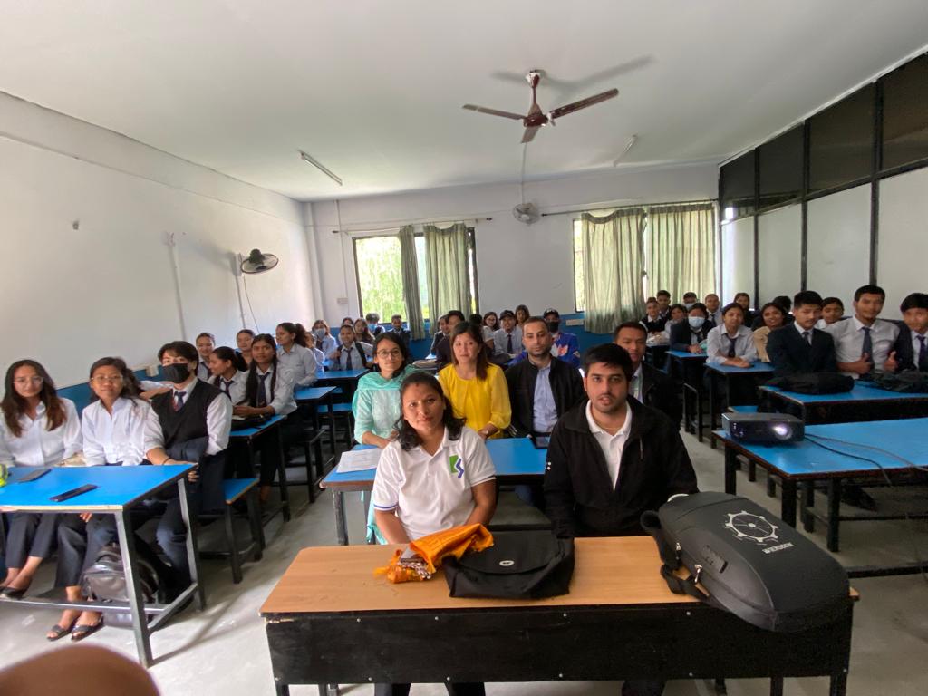 एकेडेमिया इन्टरनेशनल कलेजमा कामना सेवाको वित्तीय साक्षरता कार्यक्रम सम्पन्न