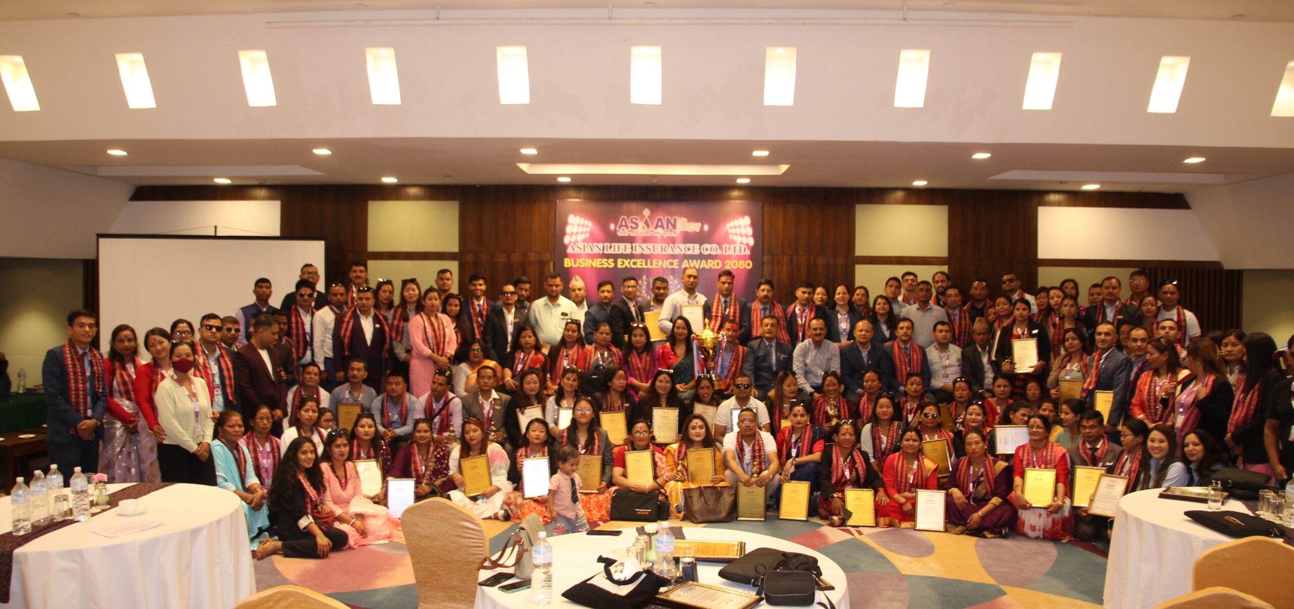 एशियन लाइफको अभिकर्ता सम्मान् समाराेह भव्यताका साथ सम्पन्न
