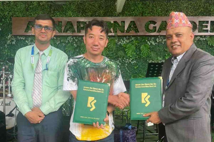 कामना सेवा विकास बैंकका ग्राहकले अन्नपुर्ण गार्डेन क्याफेमा छुट पाउने