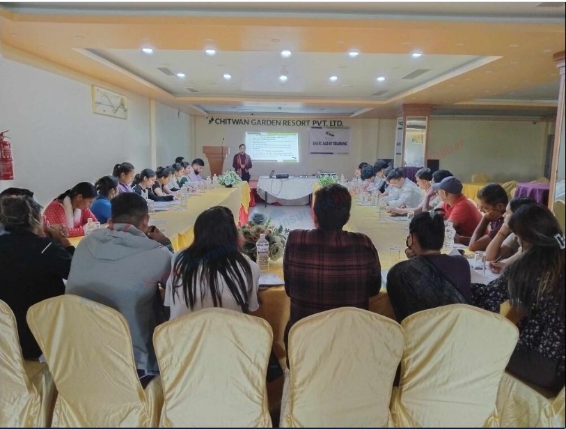 चितवनमा गार्डियन माइक्रो लाइफको ३ दिने बीमा अभिकर्ता तालिम भव्य रुपमा सम्पन्न