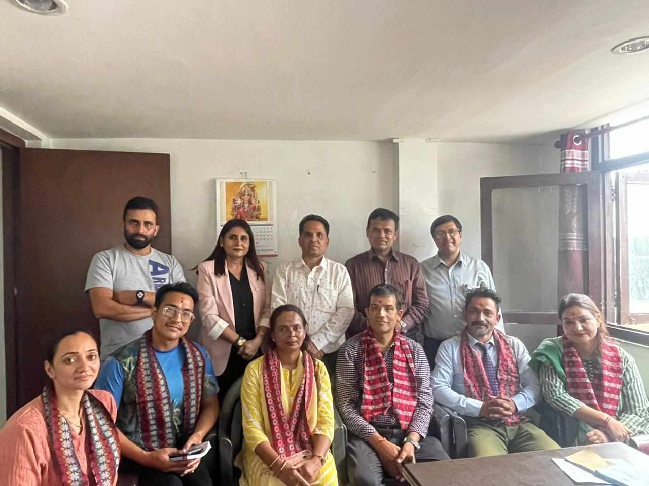 पोखरेलको अध्यक्षतामा पेशागत अभिकर्ता संघ नेपाल लाइफ नयाँ बानेश्वर शाखा कमिटी गठन