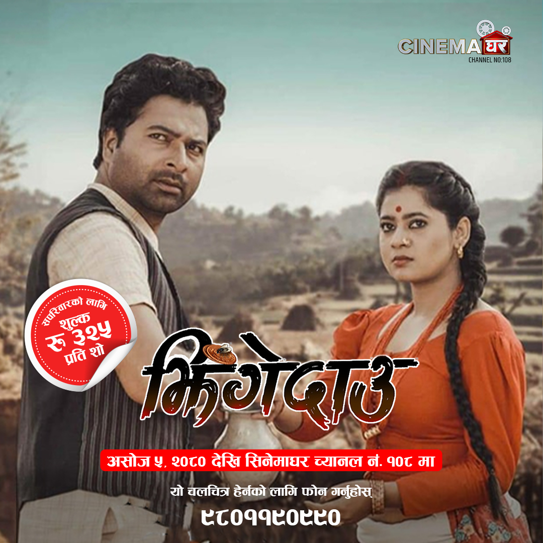 डिशहोममा नयाँ नेपाली फिल्मको मेला, अहिले सुपरहिट चलचित्र झिंगेदाउ प्रदर्शनमा