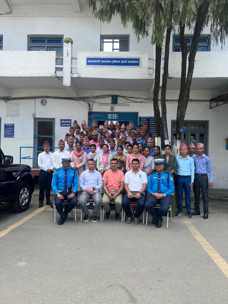 कामना सेवा विकास बैकद्वारा ट्राफिक प्रहरी कार्यालयमा वित्तीय साक्षरता कार्यक्रम सम्पन्न