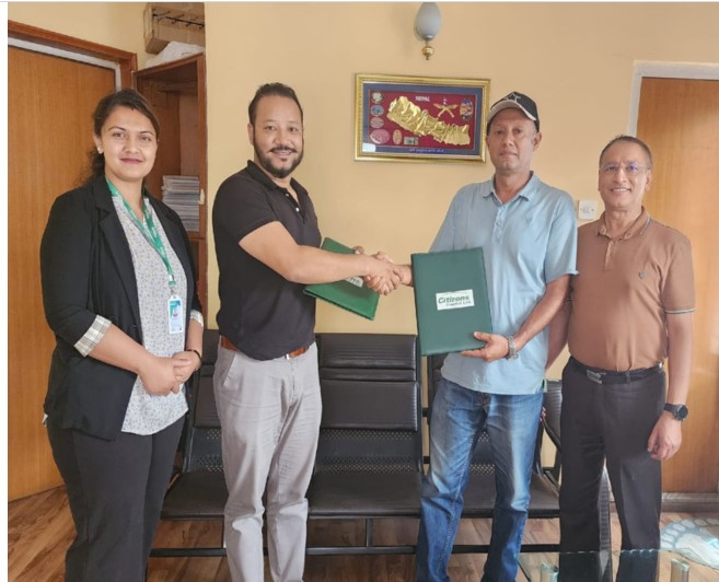खानी खोलाले हकप्रद निष्काशन गर्ने, विक्री प्रबन्धकमा सिटिजन्स क्यापिटल नियुक्त