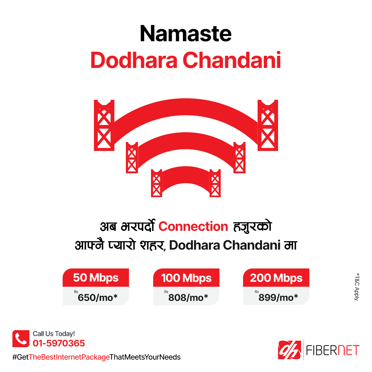 कञ्चनपुरको दोधारा चादँनीमा डिशहोम फाइवरनेटले विस्तार गर्यो सेवा