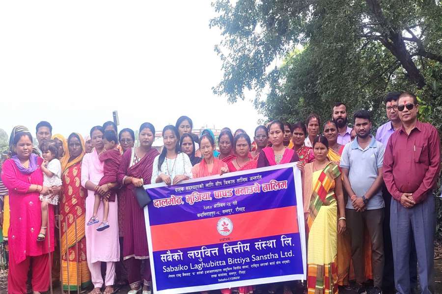 सबैको लघुवित्तद्धारा दालमोठ, भुजिया, पापड बनाउने तालिम सम्पन्न