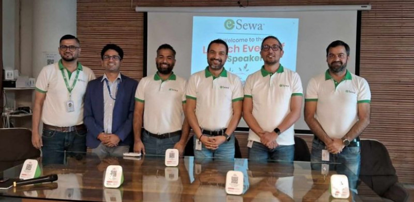 ईसेवाले ल्यायो क्यूआर कोडमार्फत भुक्तानी गर्दा बोलेर जानकारी दिने डिभाइस ‘ईस्पिकर