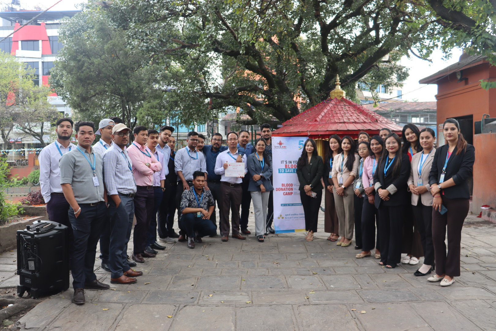 रक्तदान कार्यक्रम गरी कुमारी क्यापिटलले मनायो पाँचौ बार्षिकोत्सव