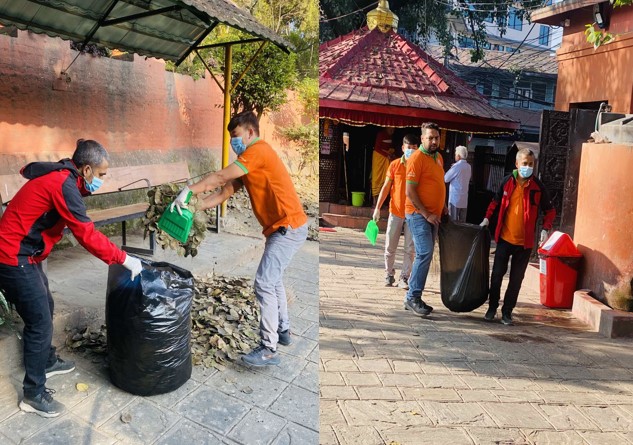 समृद्धि फाइनान्सको पुतलीसडक शाखाद्धारा सरसफाई कार्यक्रम सम्पन्न