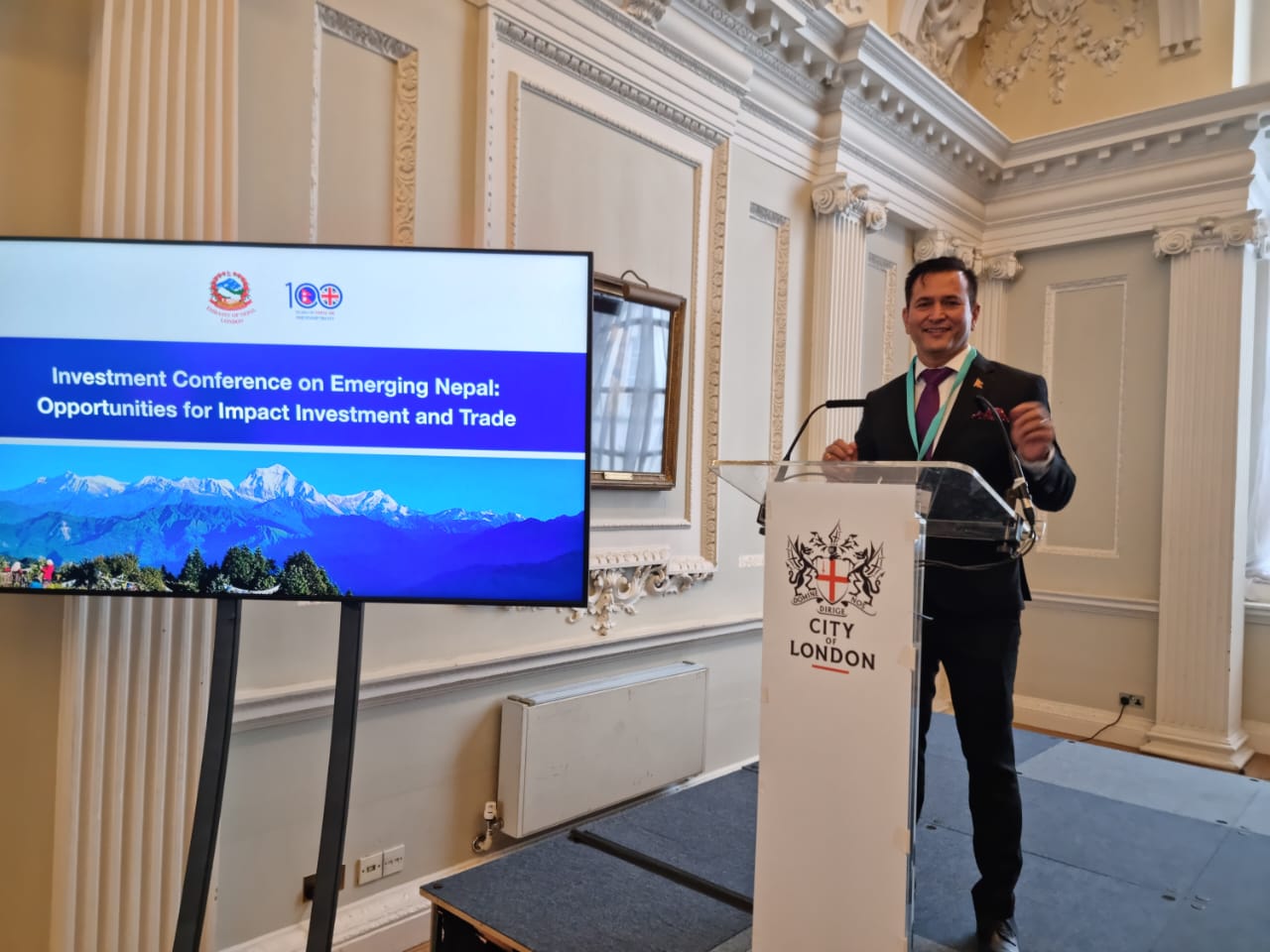 नेपालको ऊर्जा क्षेत्रमा लगानी भित्र्याउन बेलायती लगानीकर्तालाई इप्पान अध्यक्ष कार्कीको आग्रह