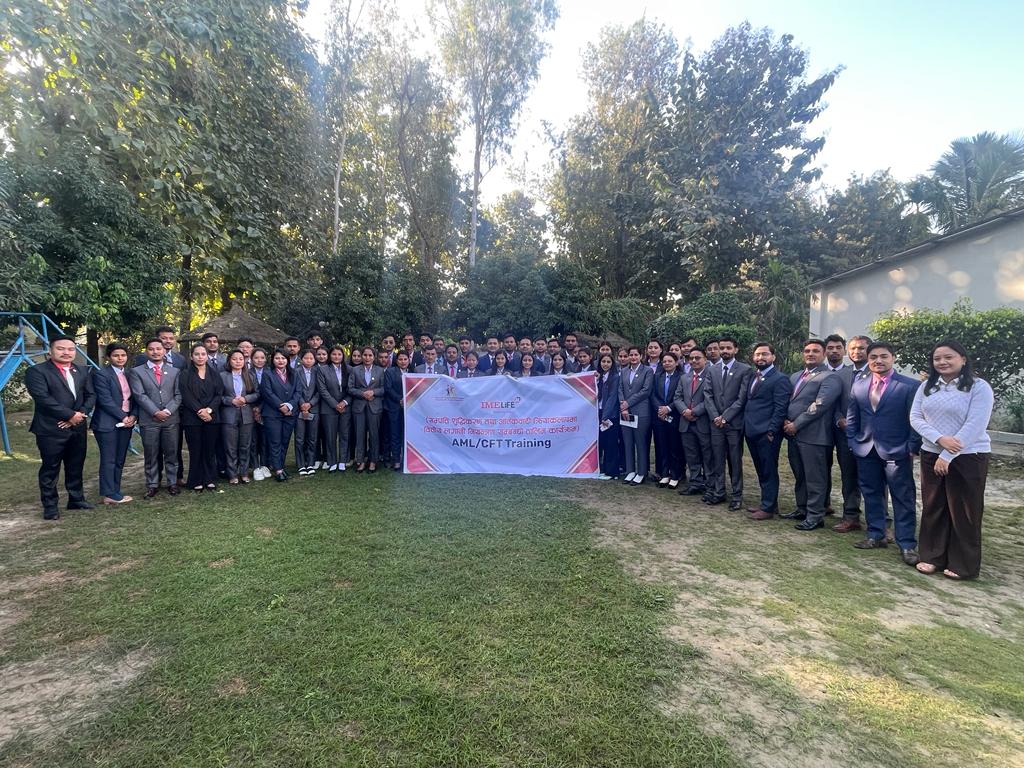 आईएमई लाइफ इन्योरेन्सद्वारा टिकापुरमा कर्मचारीका लागि तालिम सञ्चालन