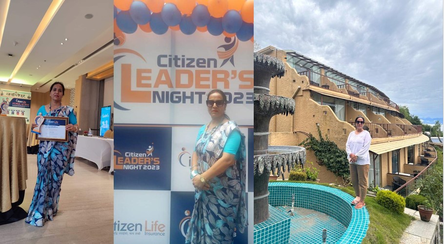 दबाबमा अभिकर्ता बनेकी सिनियर एजेन्सी म्यानेजर बिनिता देवकोटा भन्छिन्, मलाई धकेल्नेलाई धन्यवाद !!