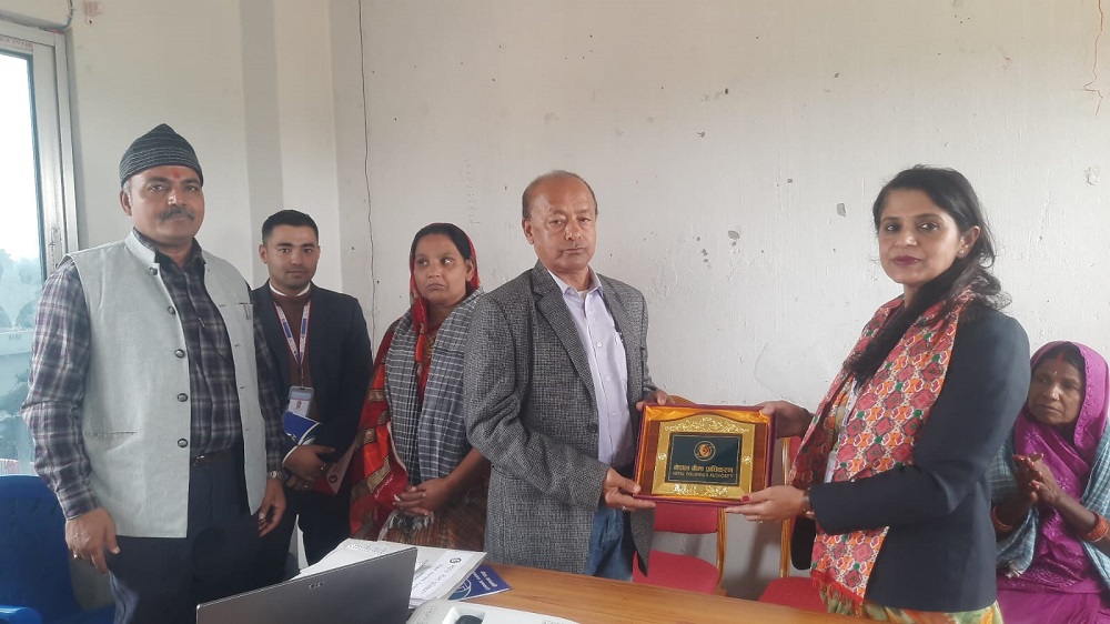 महोत्तरीको औरहीमा बीमा प्राधिकरणको बीमासम्बन्धी अन्तर्क्रिया