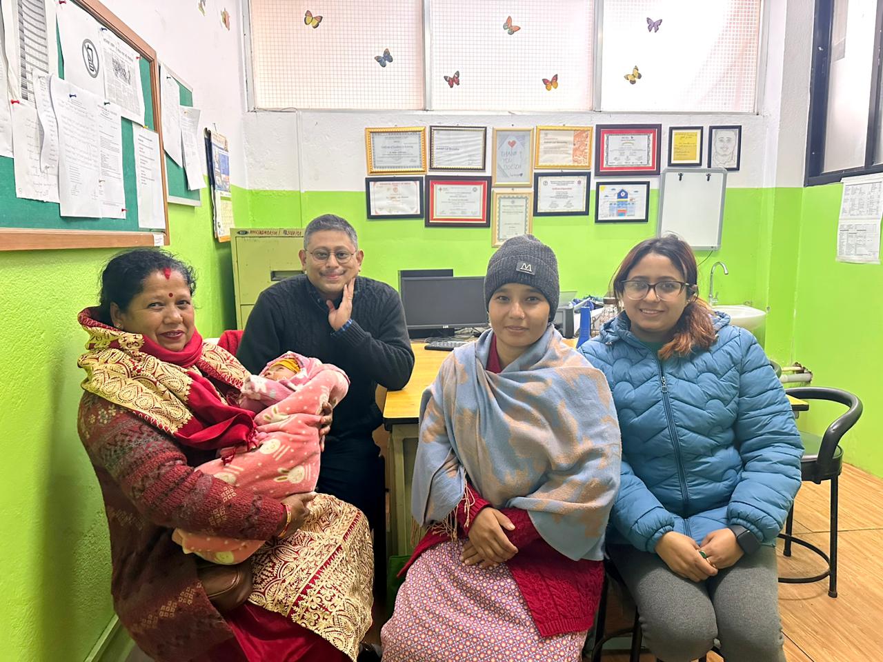 काठमाडौं मेडिकल कलेजमा ४२ दिने शिशुको जन्मजातै हर्नियाको सफलतापूर्वक शल्यक्रिया