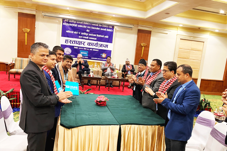 एनएमबि बैंक र एचआइडिसिएलले ४२ मेगावाटको माथिल्लो मोदी ए आयोजनामा लगानी गर्ने