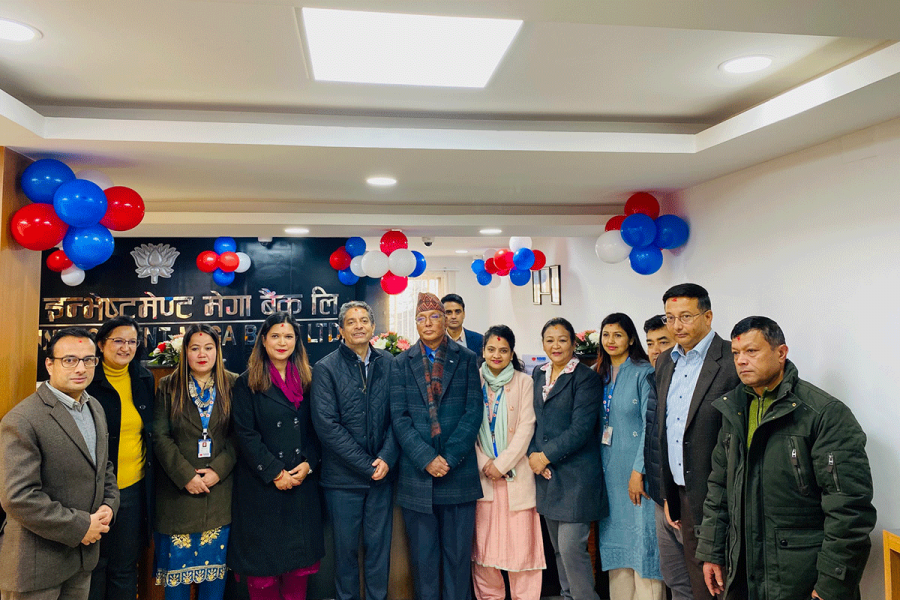 नेपाल इन्भेष्टमेण्ट मेगा बैंकको दुई नयाँ शाखा विस्तार