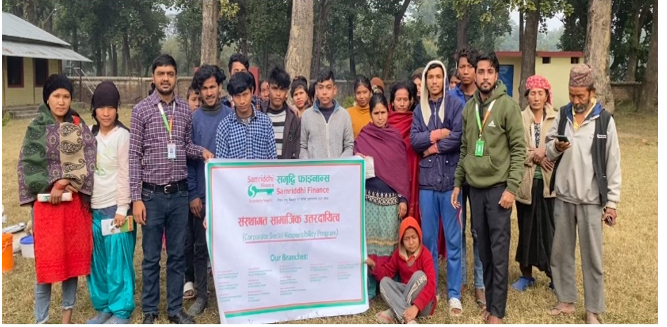 समृद्धि फाइनान्सद्धारा वित्तीय साक्षरता कार्यक्रम सम्पन्न