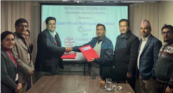 सुपर खुदी हाइड्रोपावरले आइपीओ निष्काशन गर्ने, विक्री प्रबन्धकमा ग्लोबल आइएमई क्यापिटल