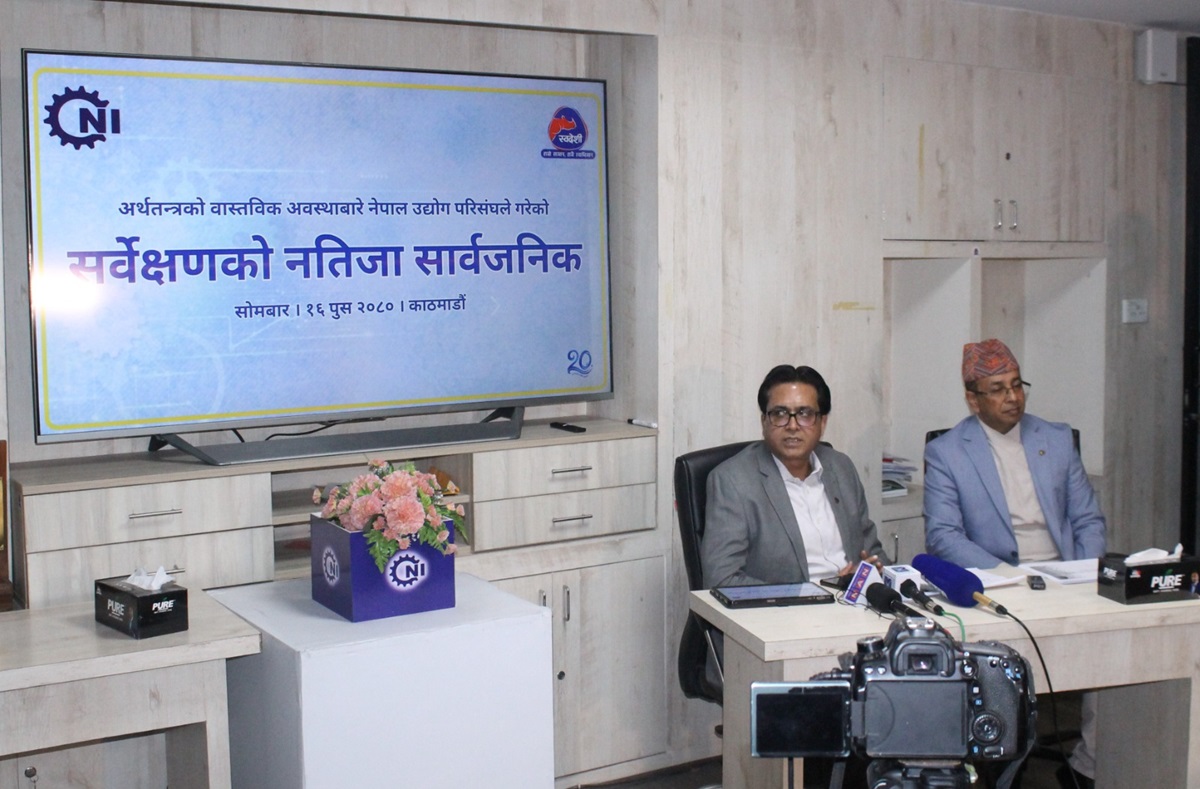 सीएनआई सर्वेक्षणः मागमा अझै सुधार आएन, ५०% उद्योगी-व्यवसायीले स्थगित गरे लगानी योजना